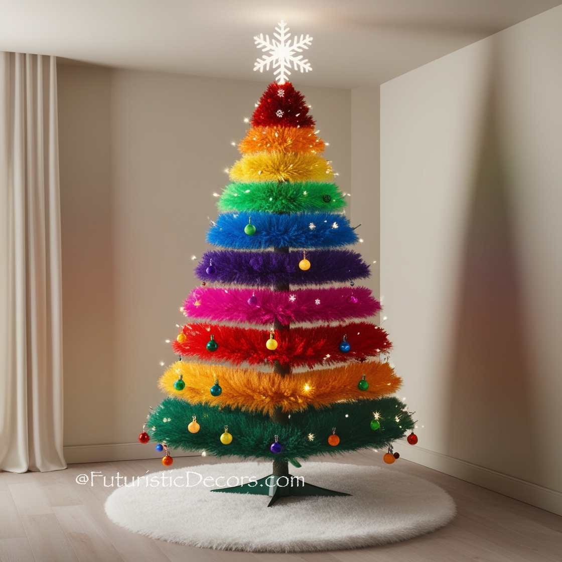 Rainbow Christmas Tree