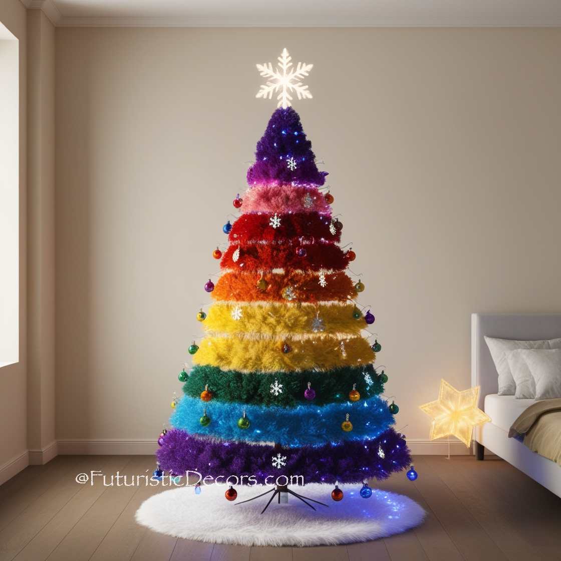 Rainbow Christmas Tree