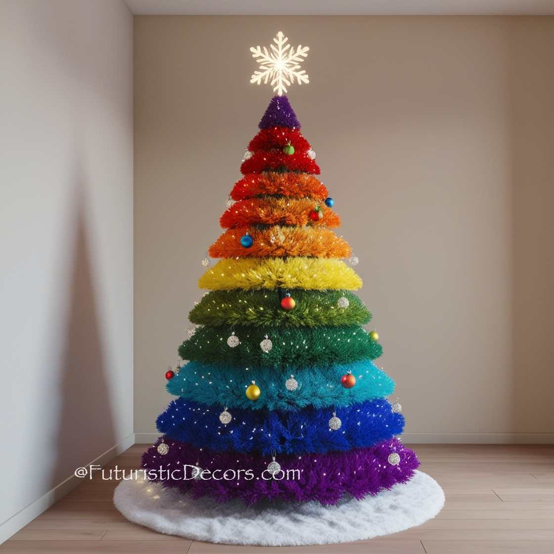 Rainbow Christmas Tree