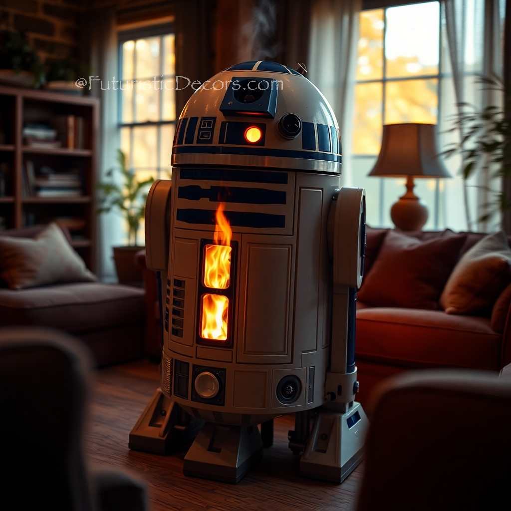 Star Wars fireplaces