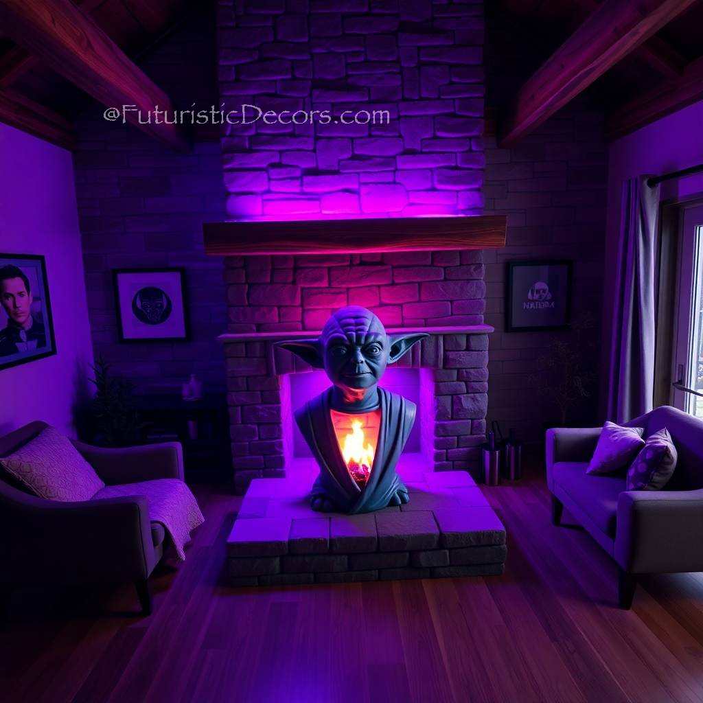 Star Wars fireplaces