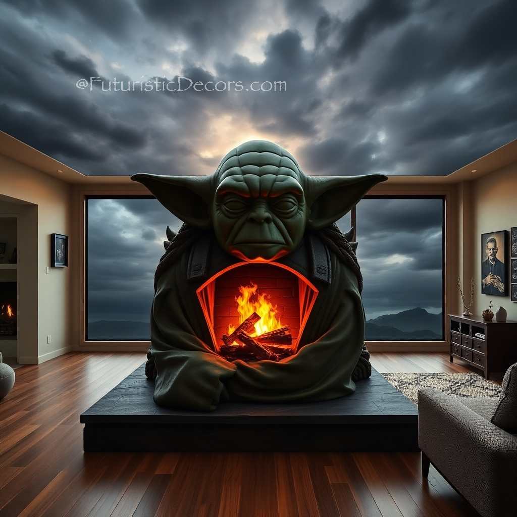 Star Wars fireplaces