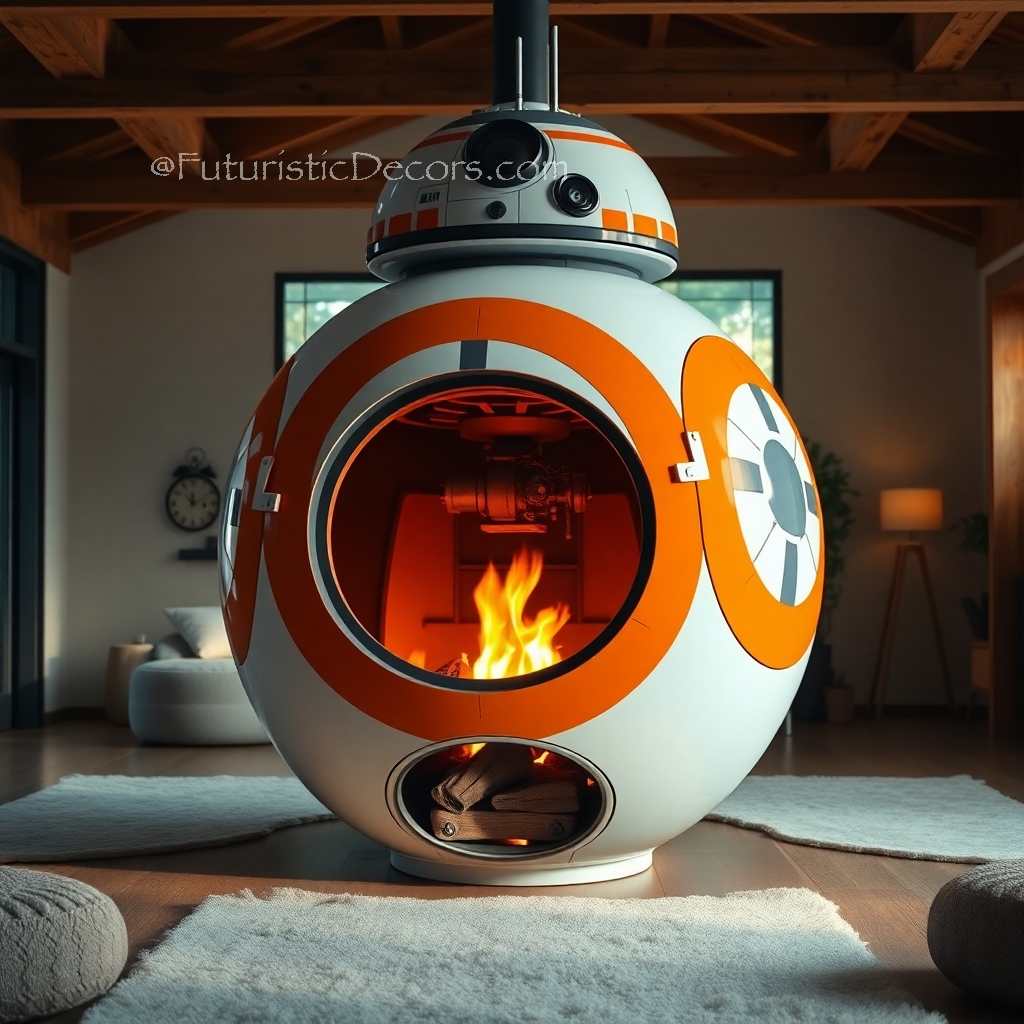 Star Wars fireplaces