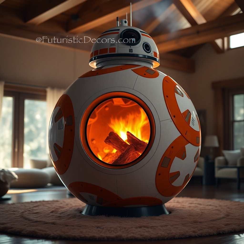 Star Wars fireplaces