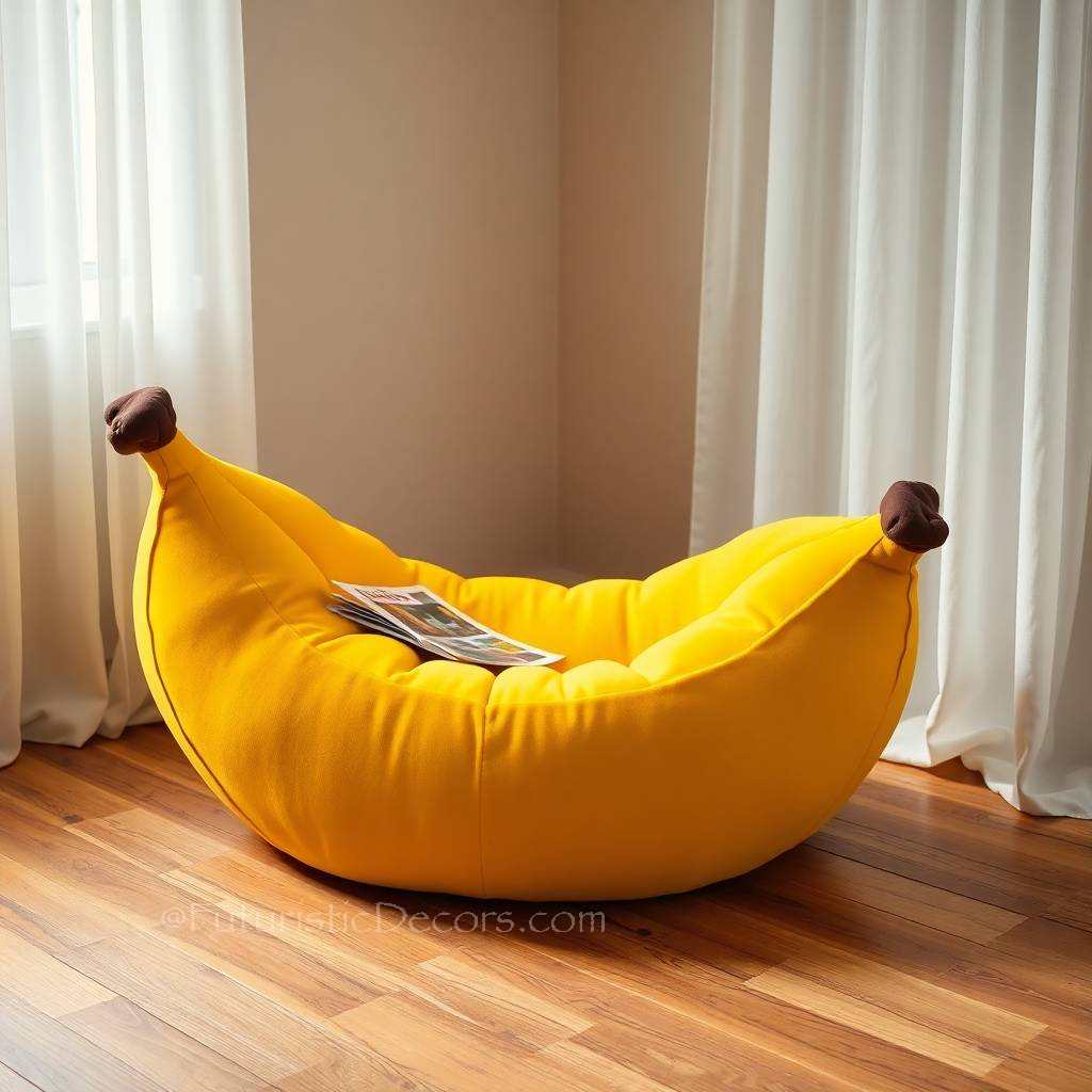 Tatami Creative Banana Lazy Sofa Chair