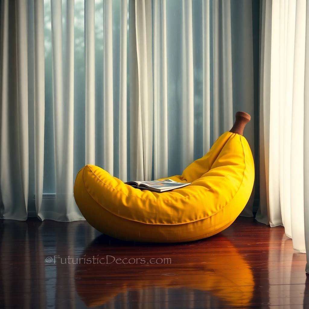 Tatami Creative Banana Lazy Sofa Chair