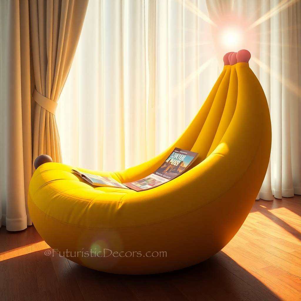 Tatami Creative Banana Lazy Sofa Chair