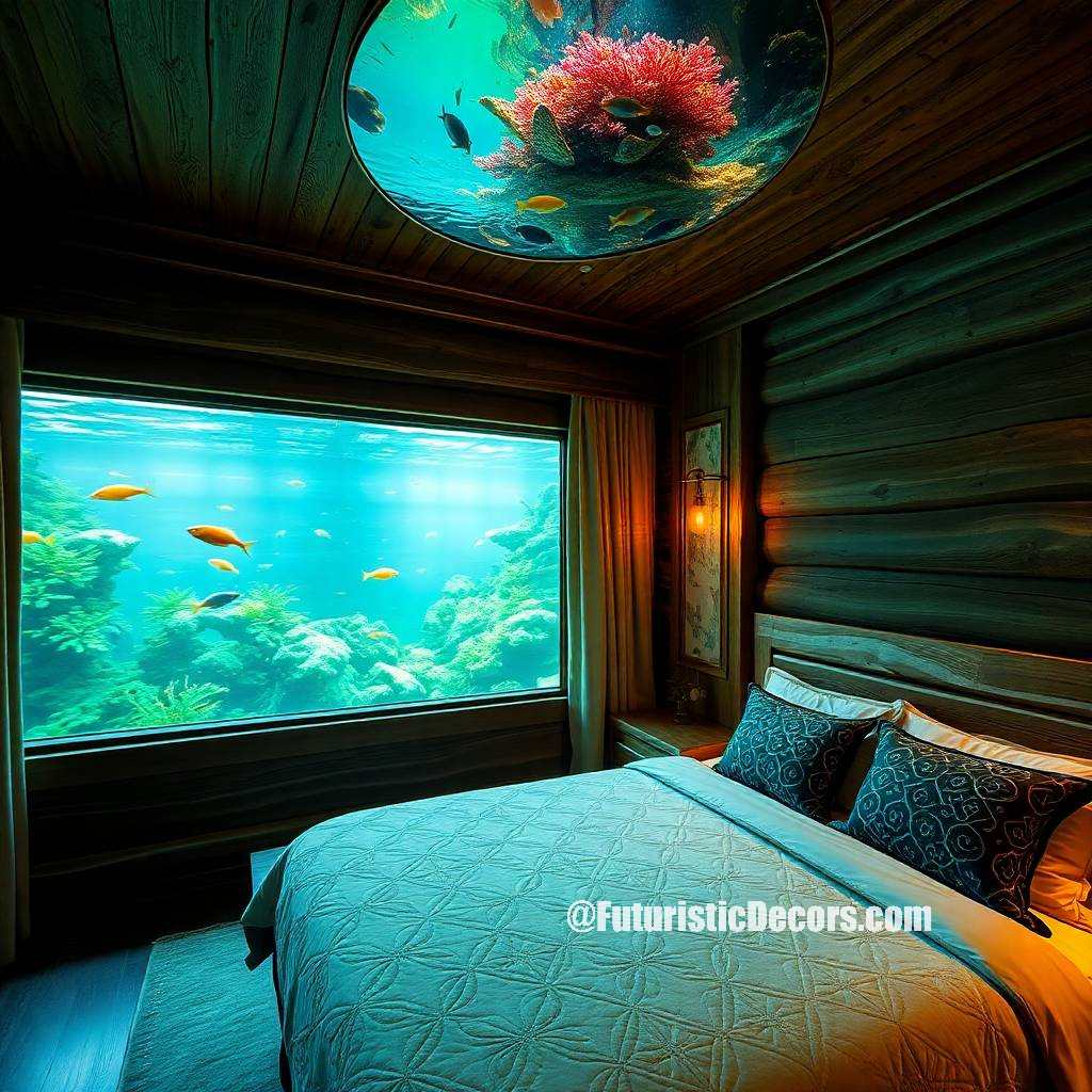 Overhead Aquarium Bedrooms