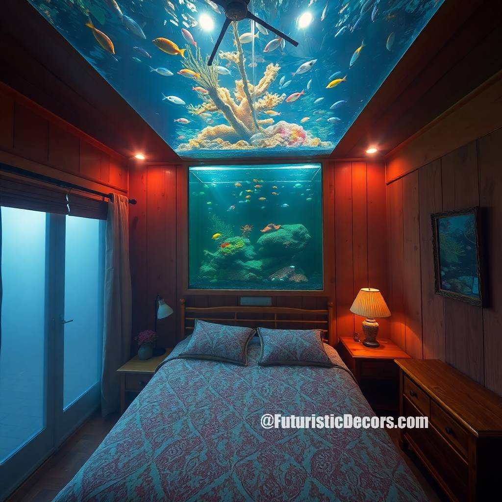 Overhead Aquarium Bedrooms