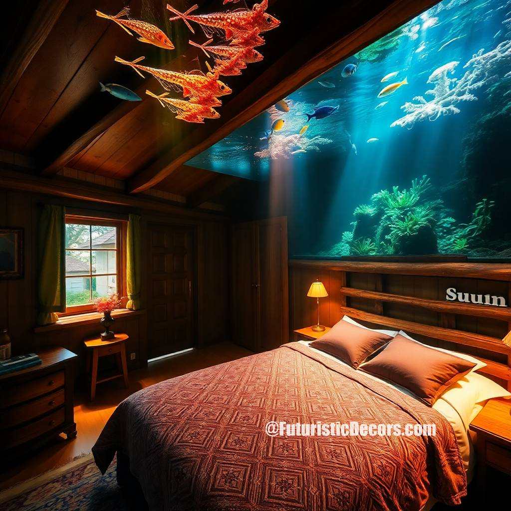 Overhead Aquarium Bedrooms