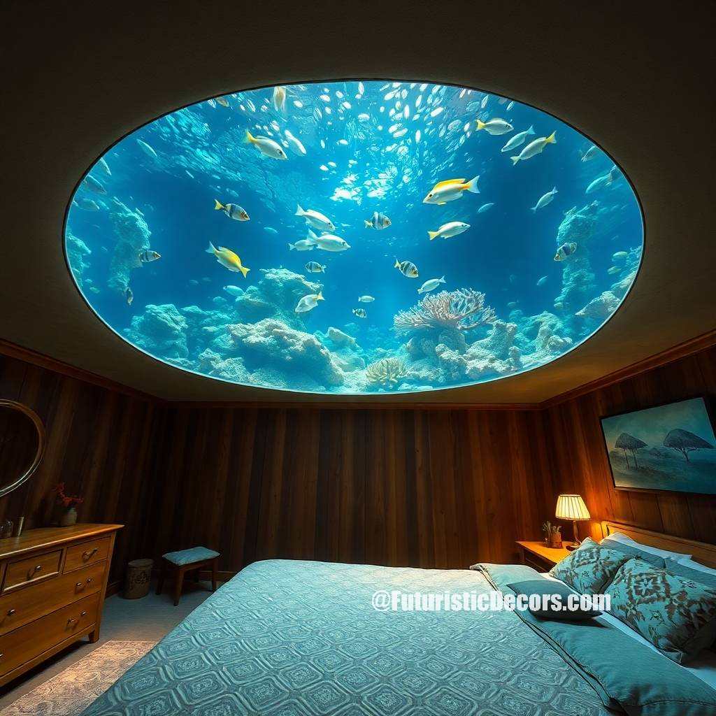 Overhead Aquarium Bedrooms