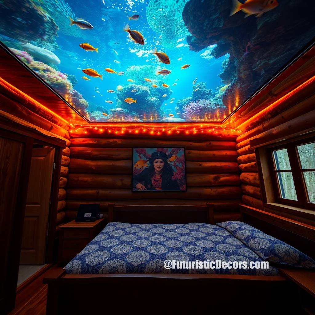 Overhead Aquarium Bedrooms