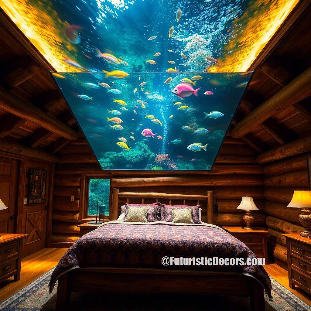 Overhead Aquarium Bedrooms