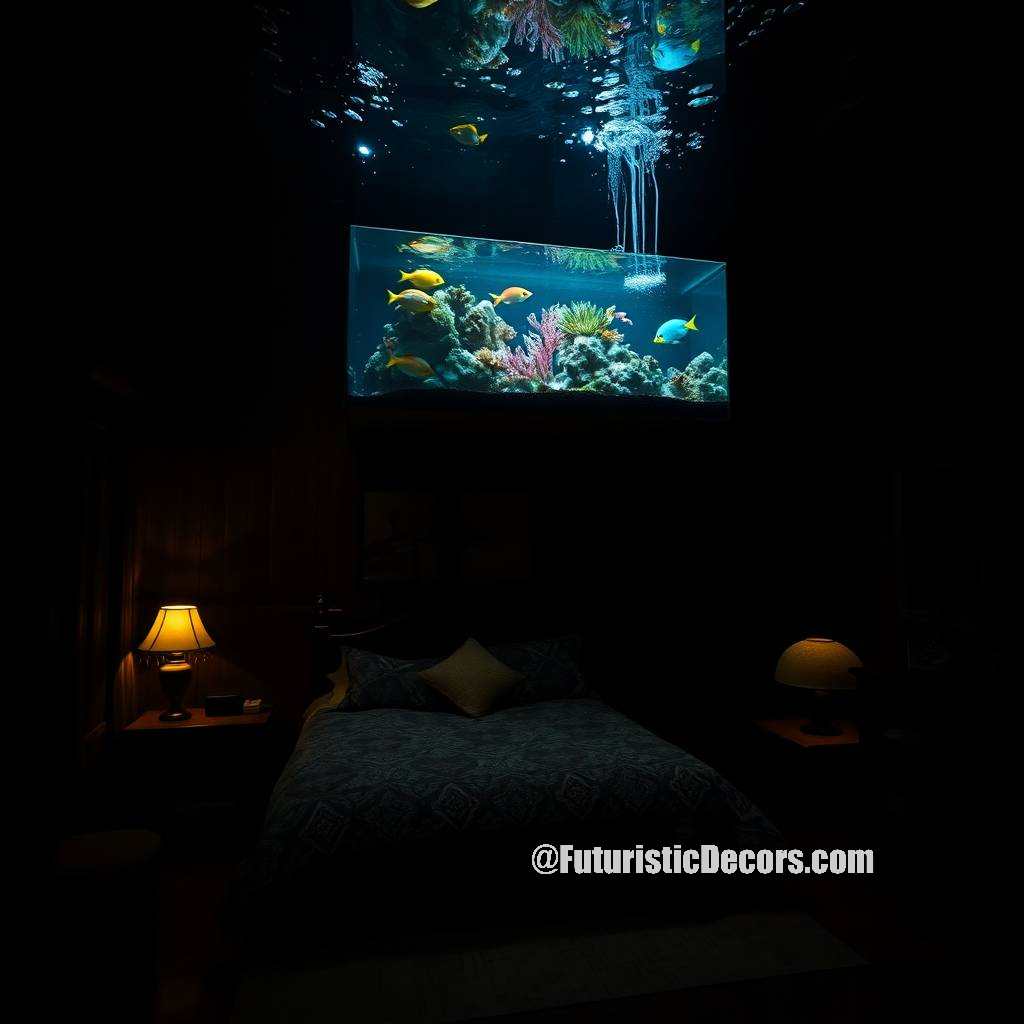 Overhead Aquarium Bedrooms