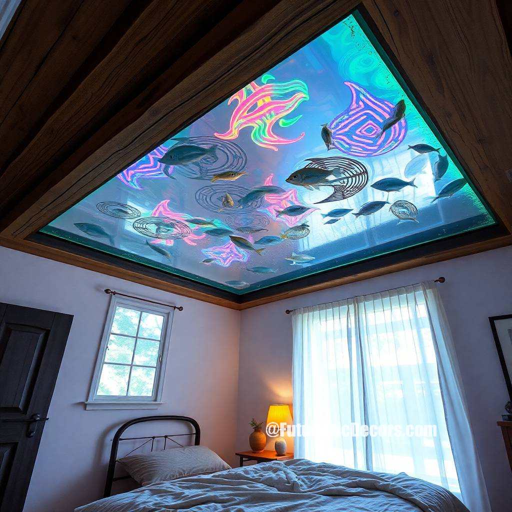 Overhead Aquarium Bedrooms