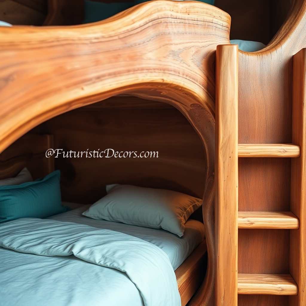 Tree Trunk Bunk Bed