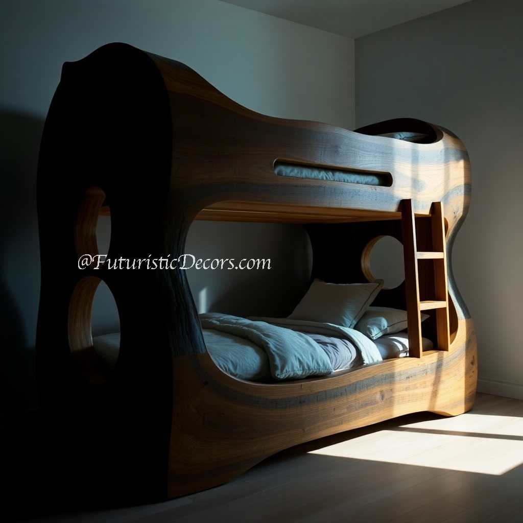 Tree Trunk Bunk Bed