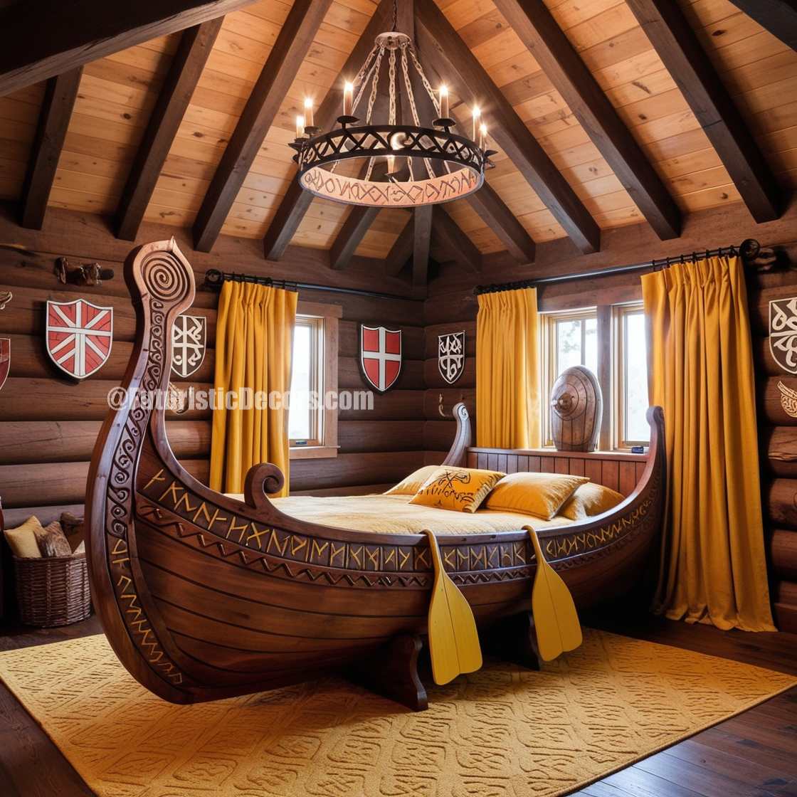 Viking Ship Beds