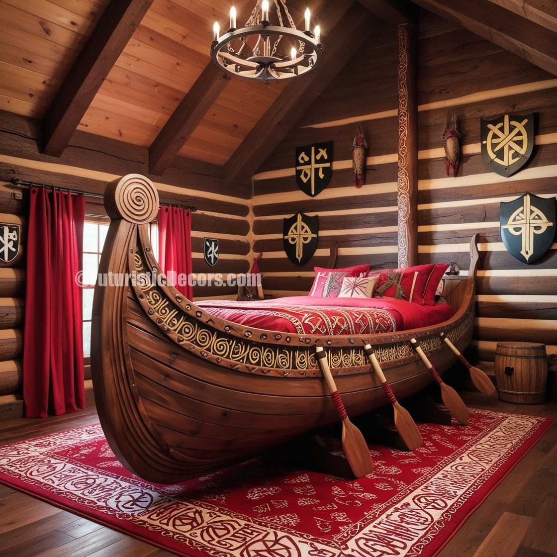 Viking Ship Beds