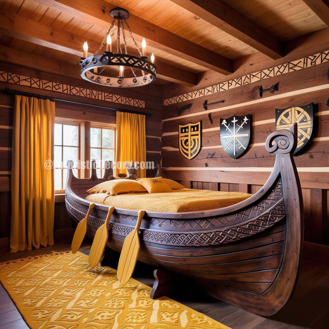 Viking Ship Beds