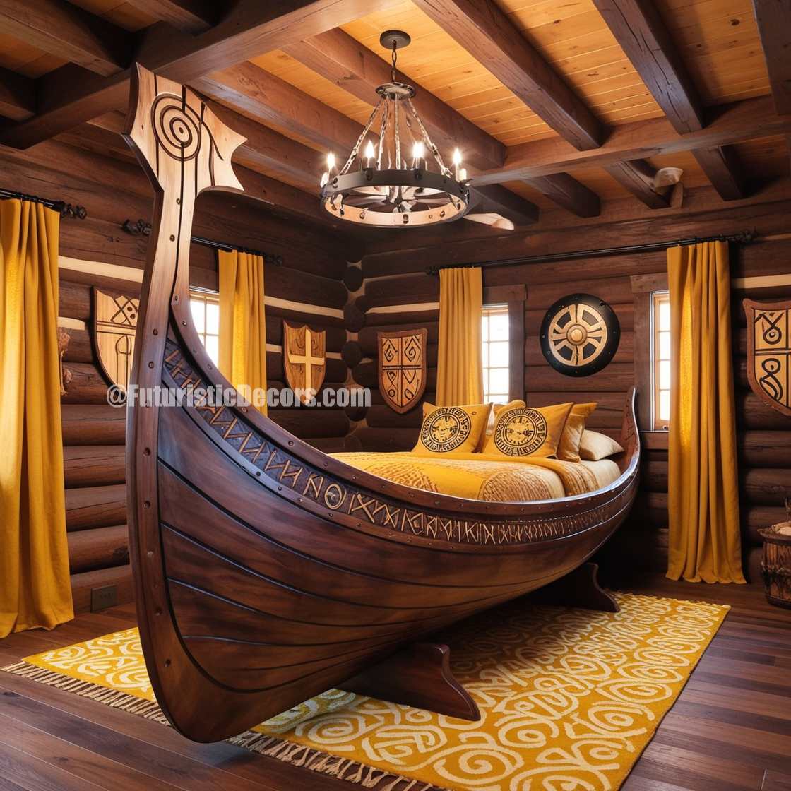 Viking Ship Beds