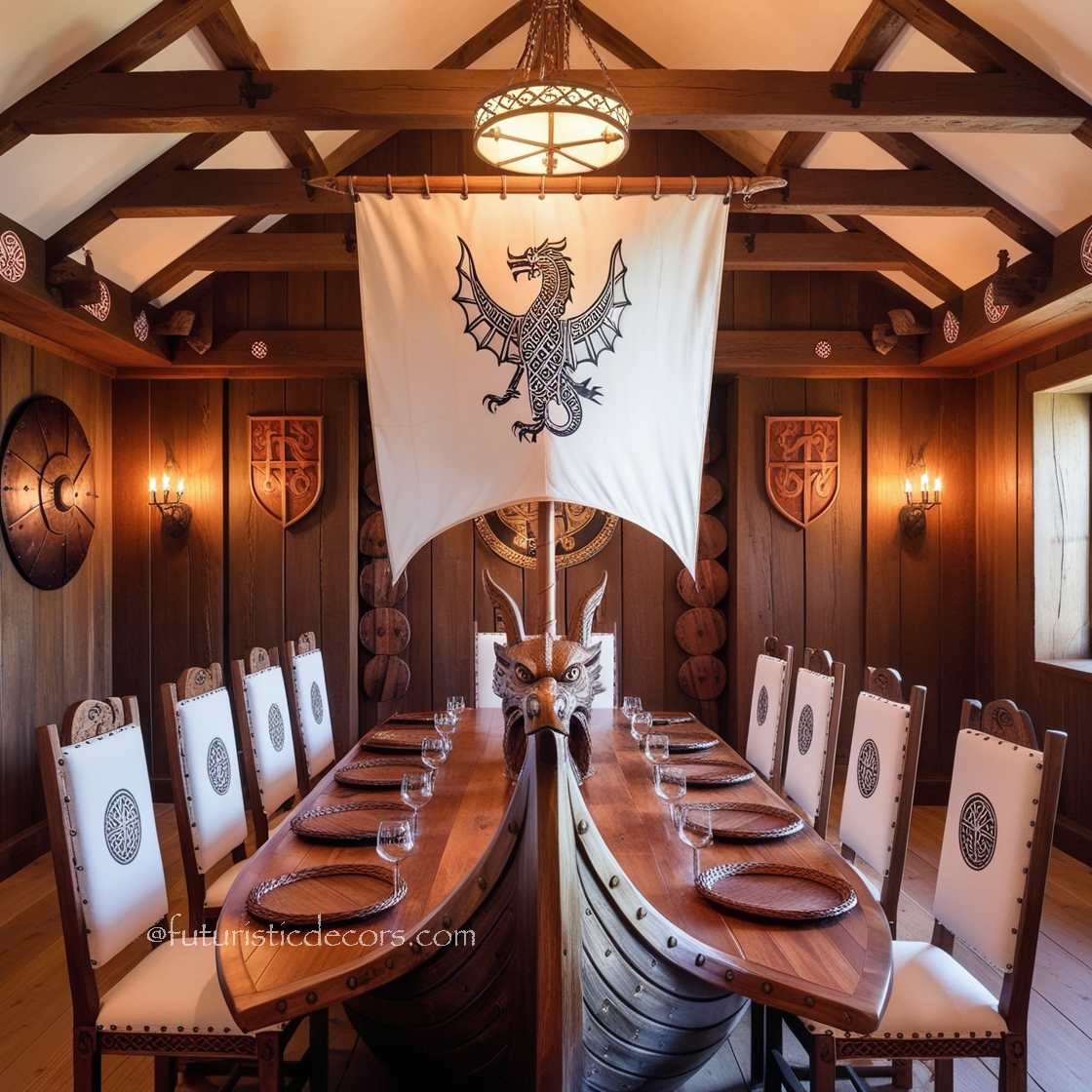 Viking Ship Tables