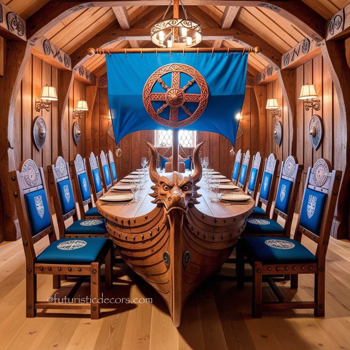 Viking Ship Tables