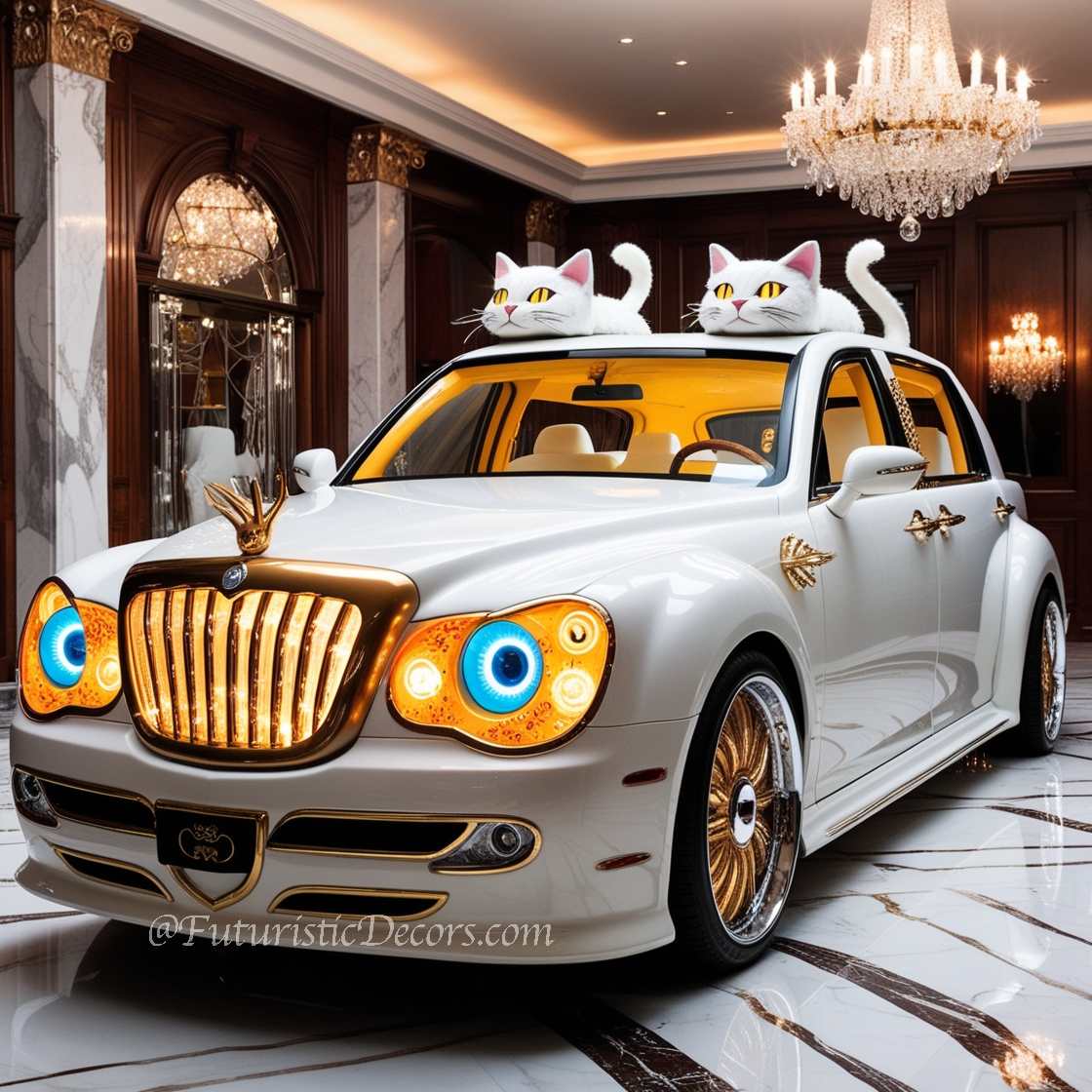 Wedding Limo Cat