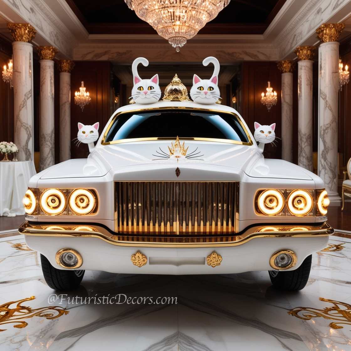 Wedding Limo Cat