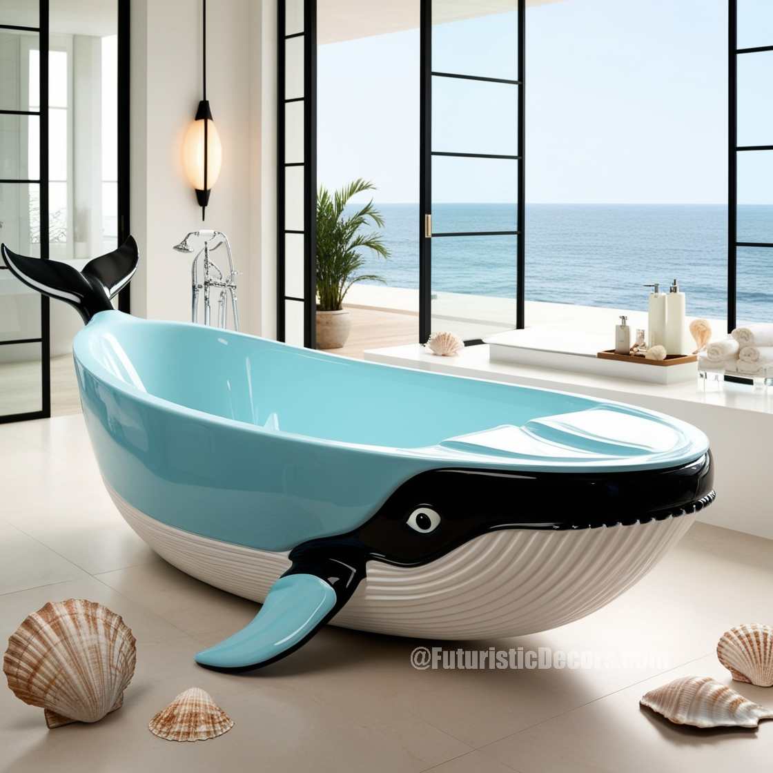 Whale Bathtub