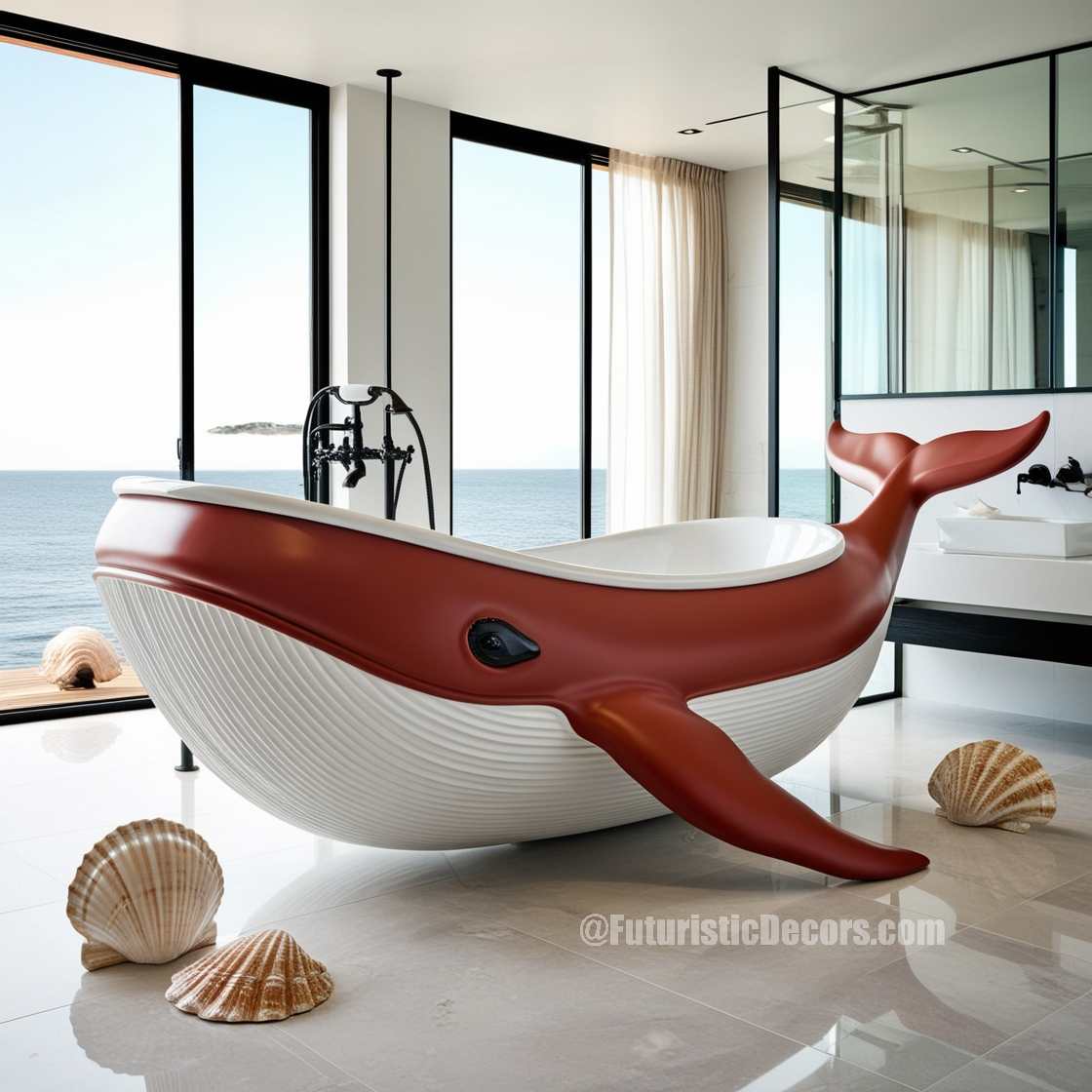 Whale Bathtub