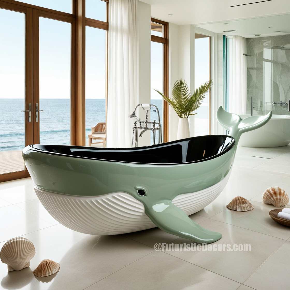 Whale Bathtub