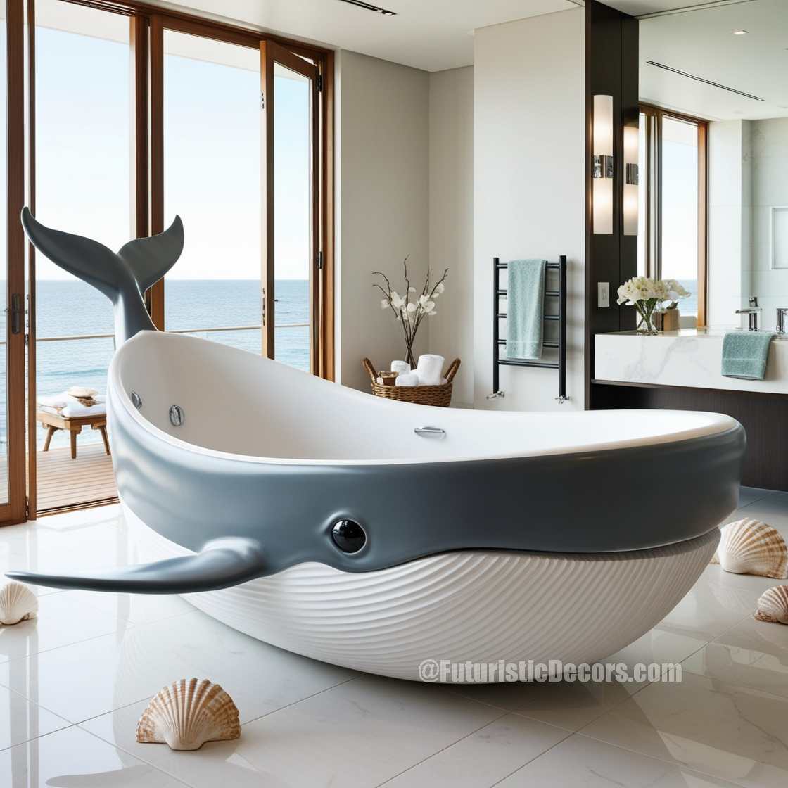 Whale Bathtub