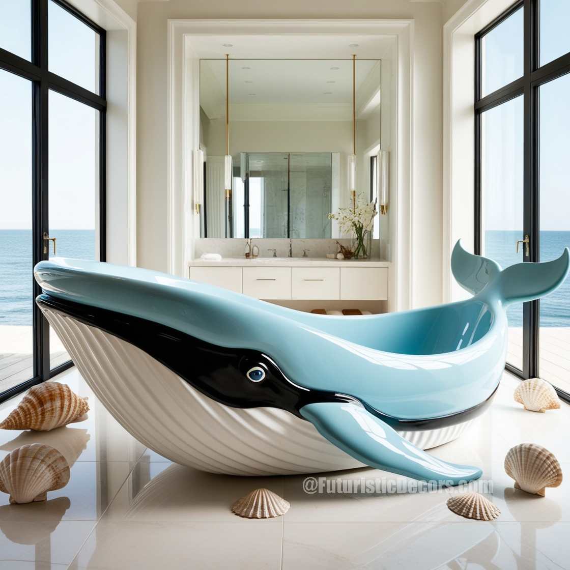 Whale Bathtub