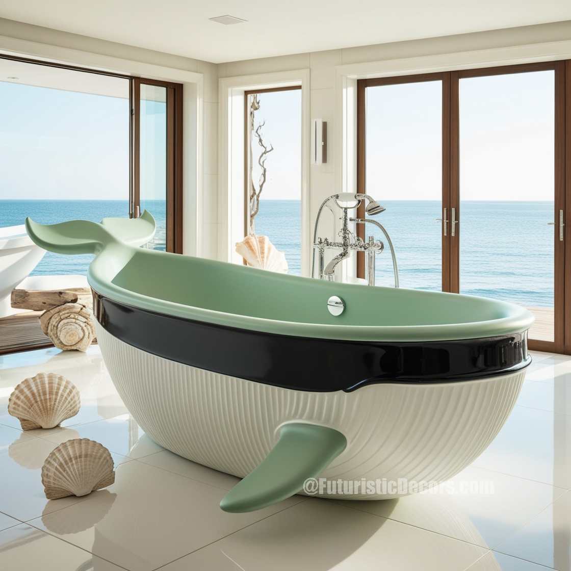 Whale Bathtub