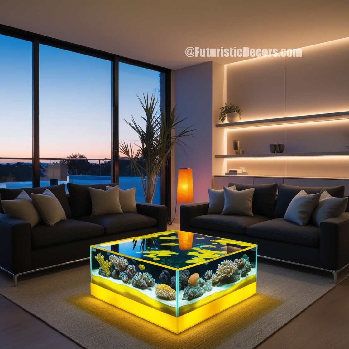 Aquarium Coffee Table