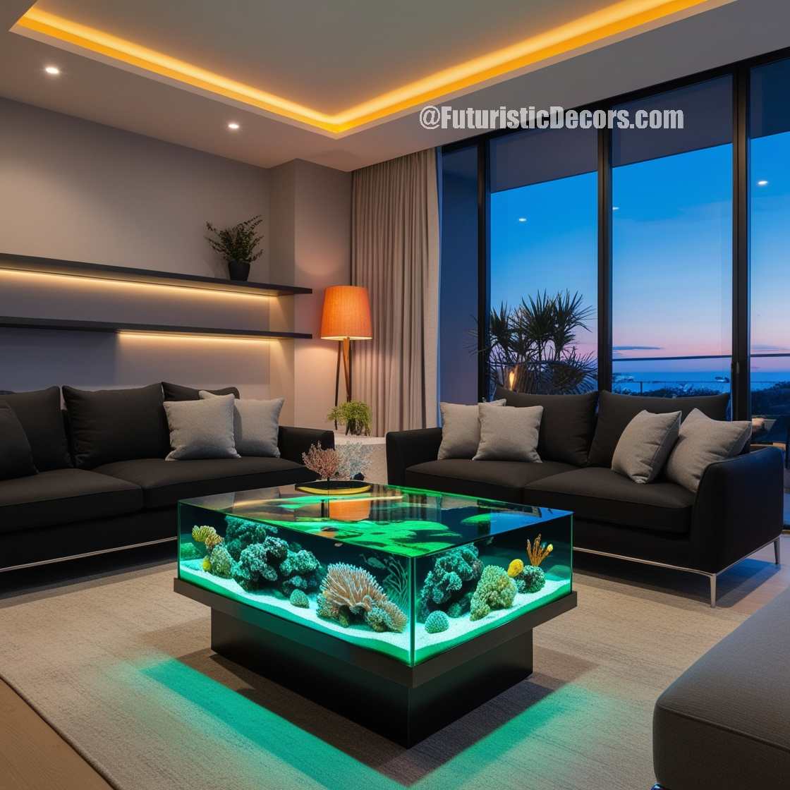 Aquarium Coffee Table