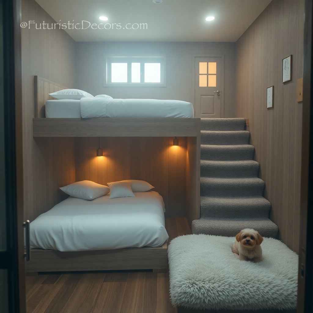 Adorable Two-Storey Dog Bed