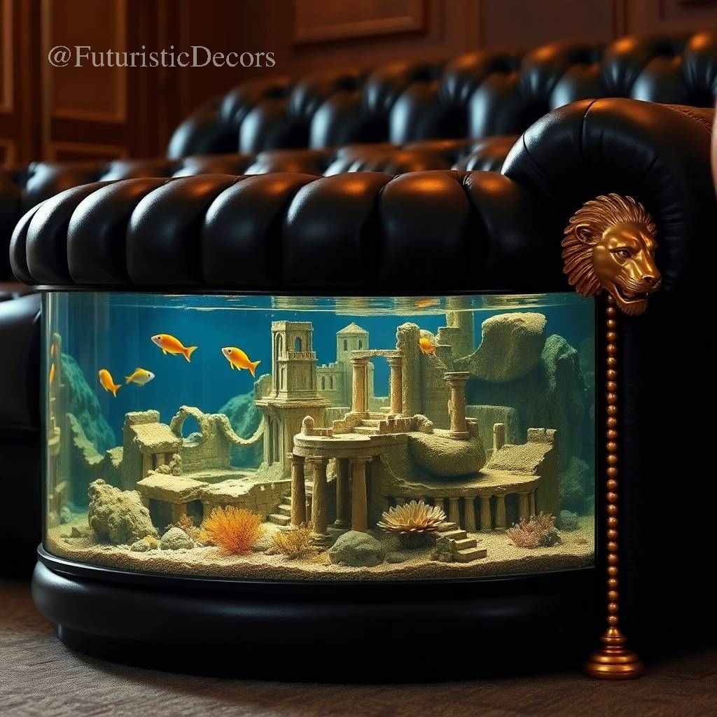 Aquarium inspired Sofa