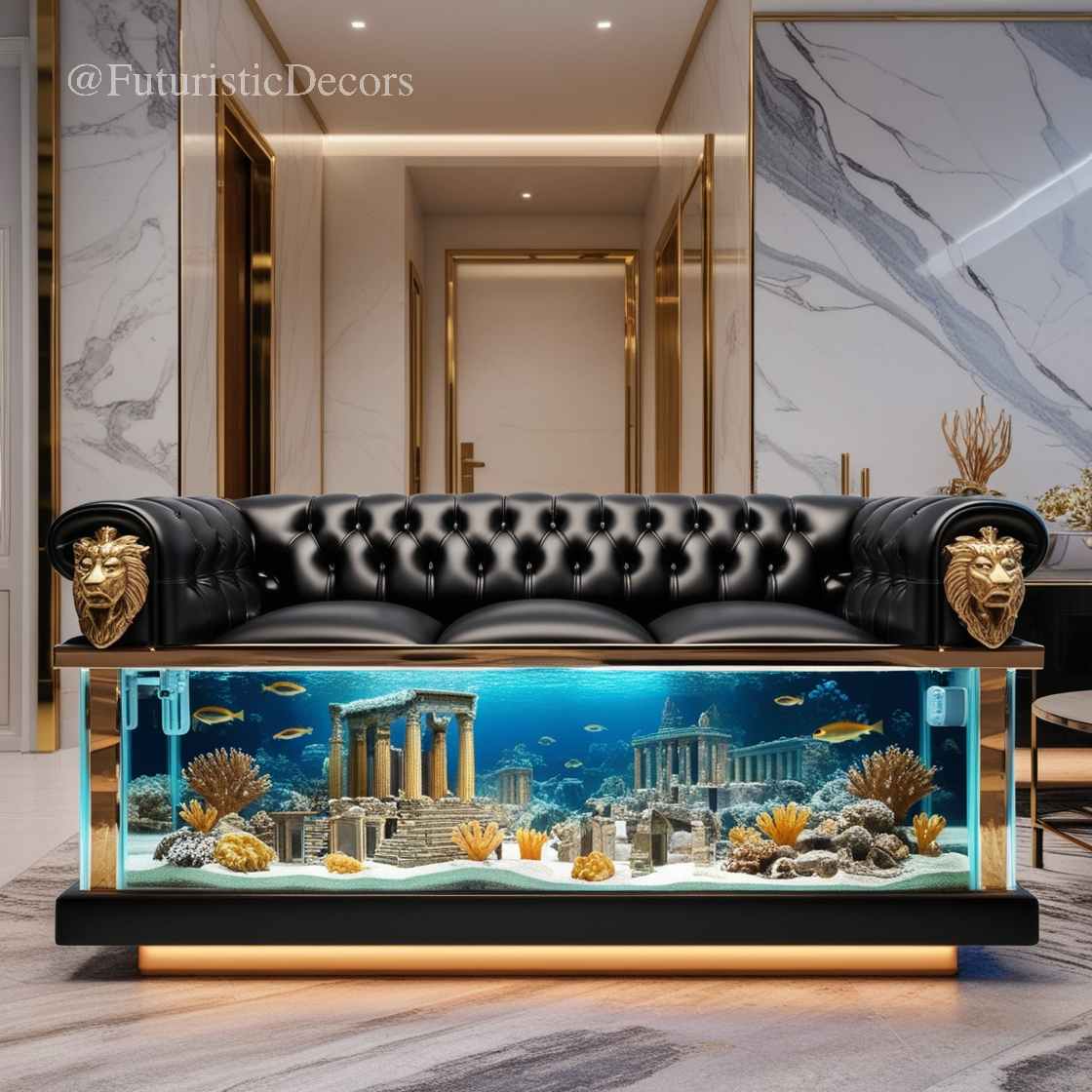 Aquarium inspired Sofa