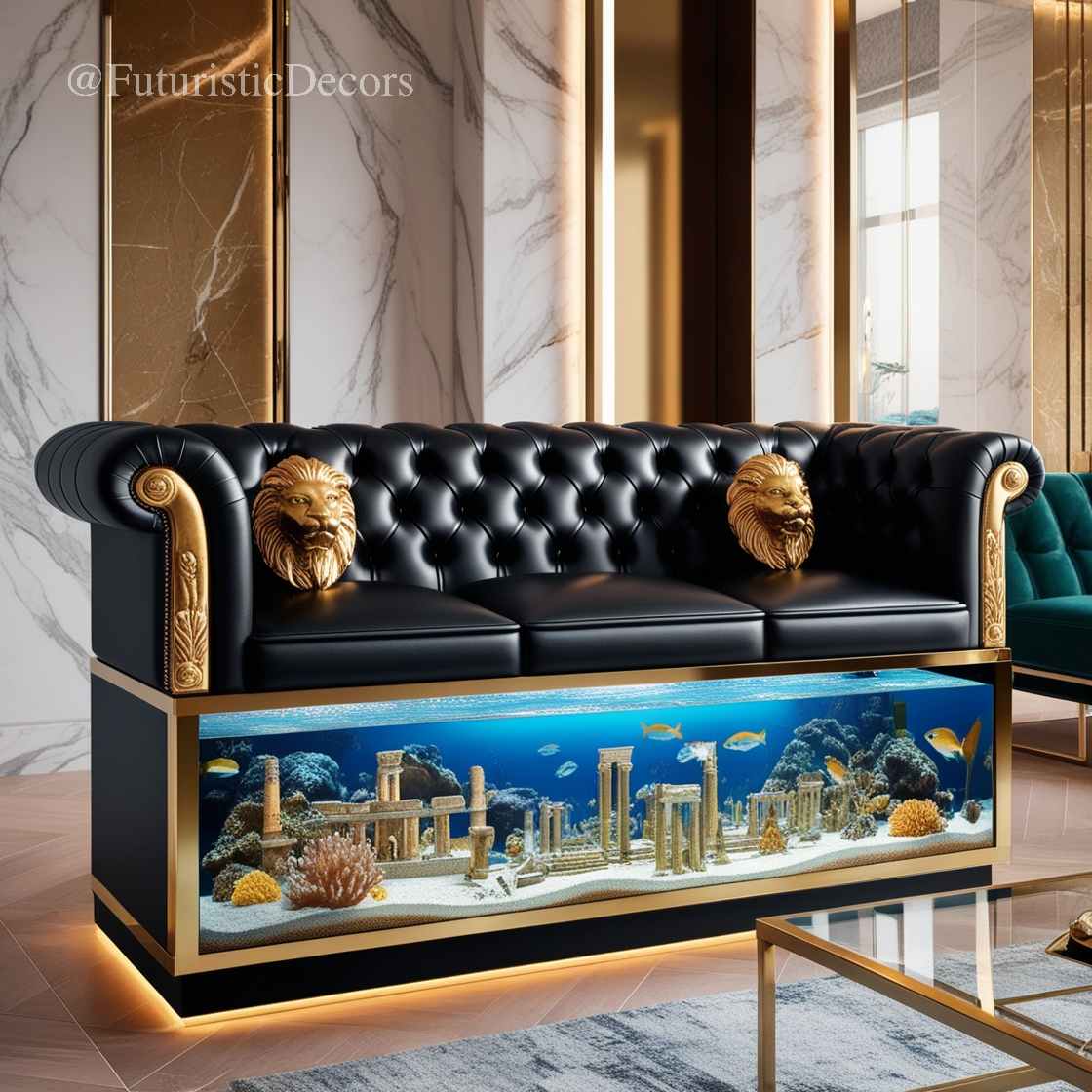 Aquarium inspired Sofa