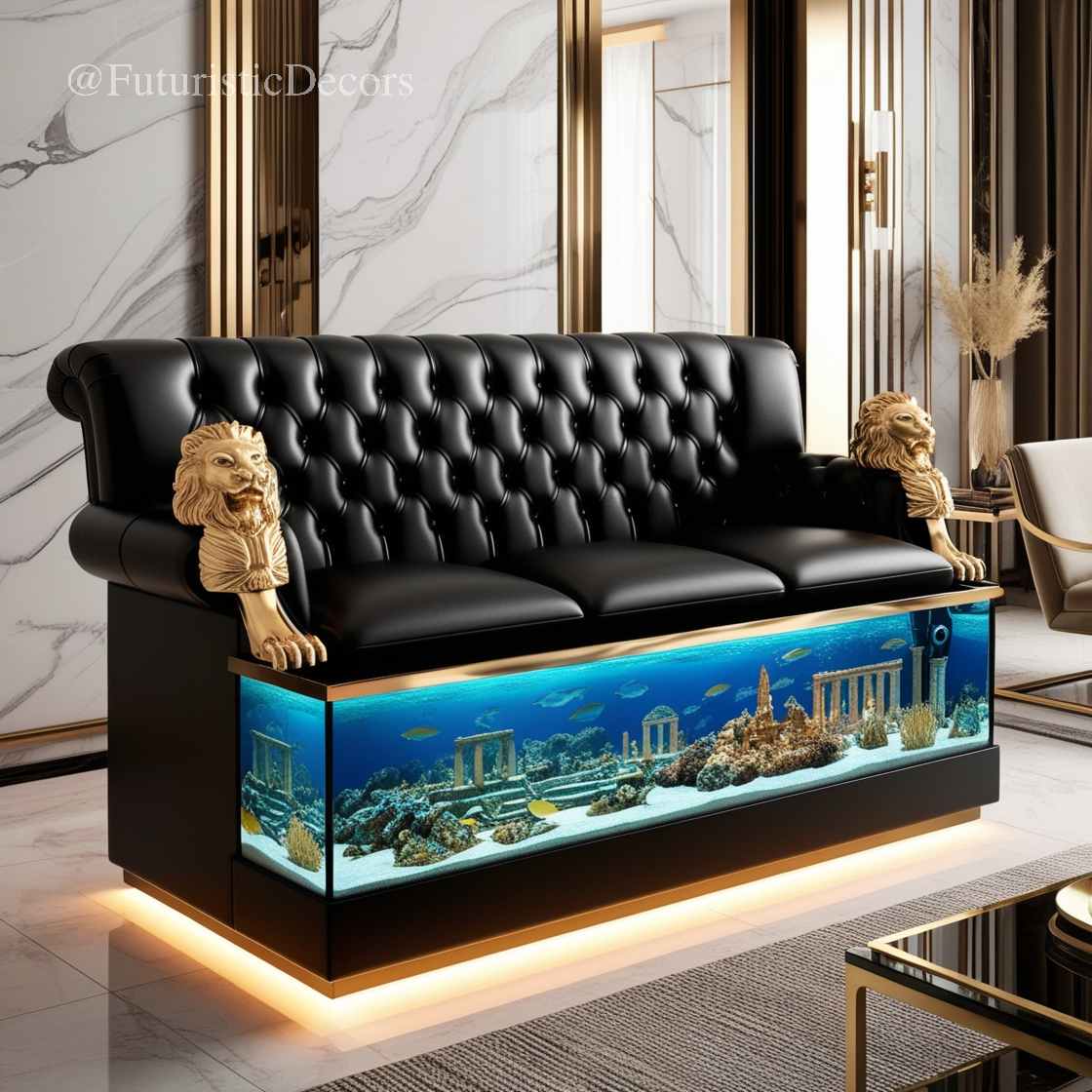 Aquarium inspired Sofa