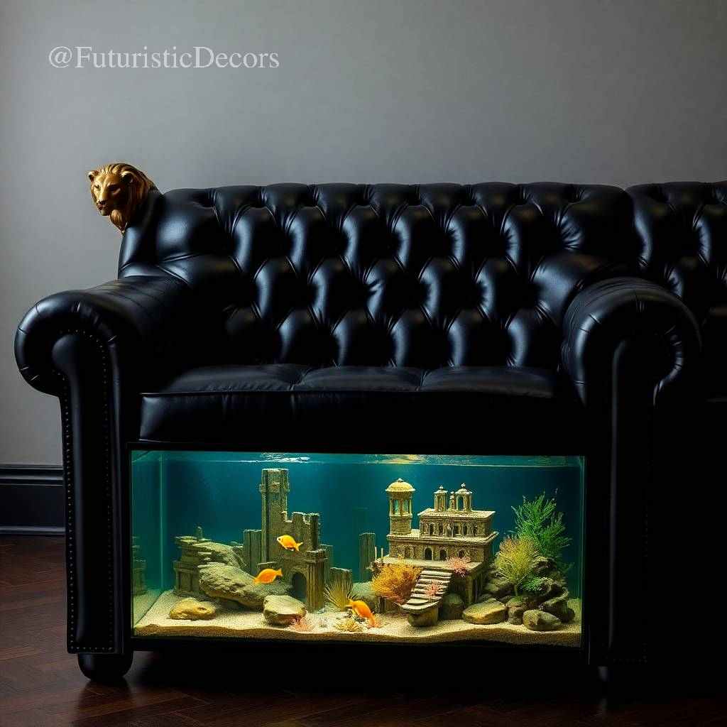 Aquarium inspired Sofa