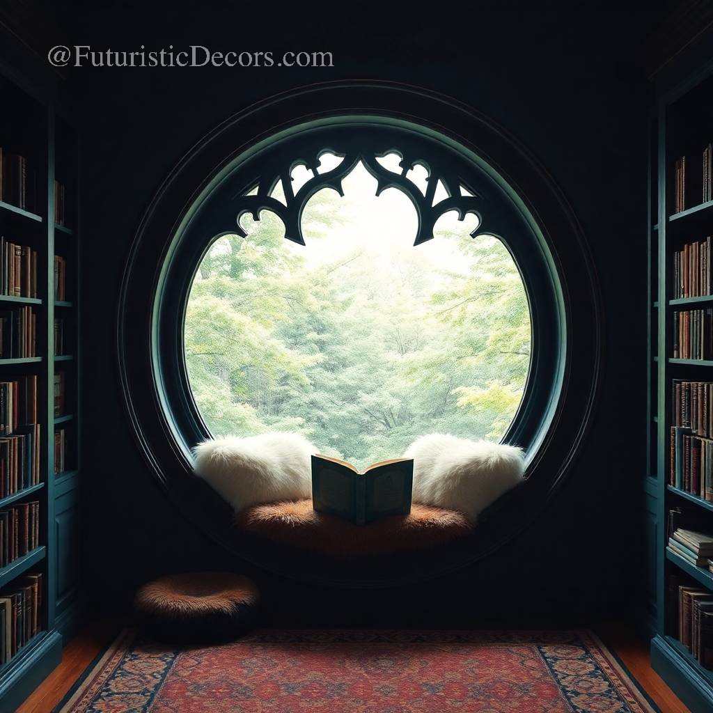 Circular Reading Nooks