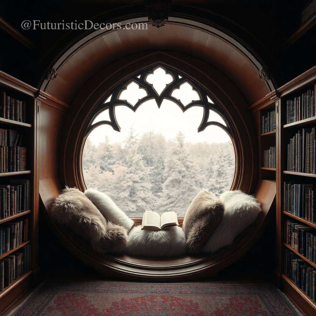 Circular Reading Nooks