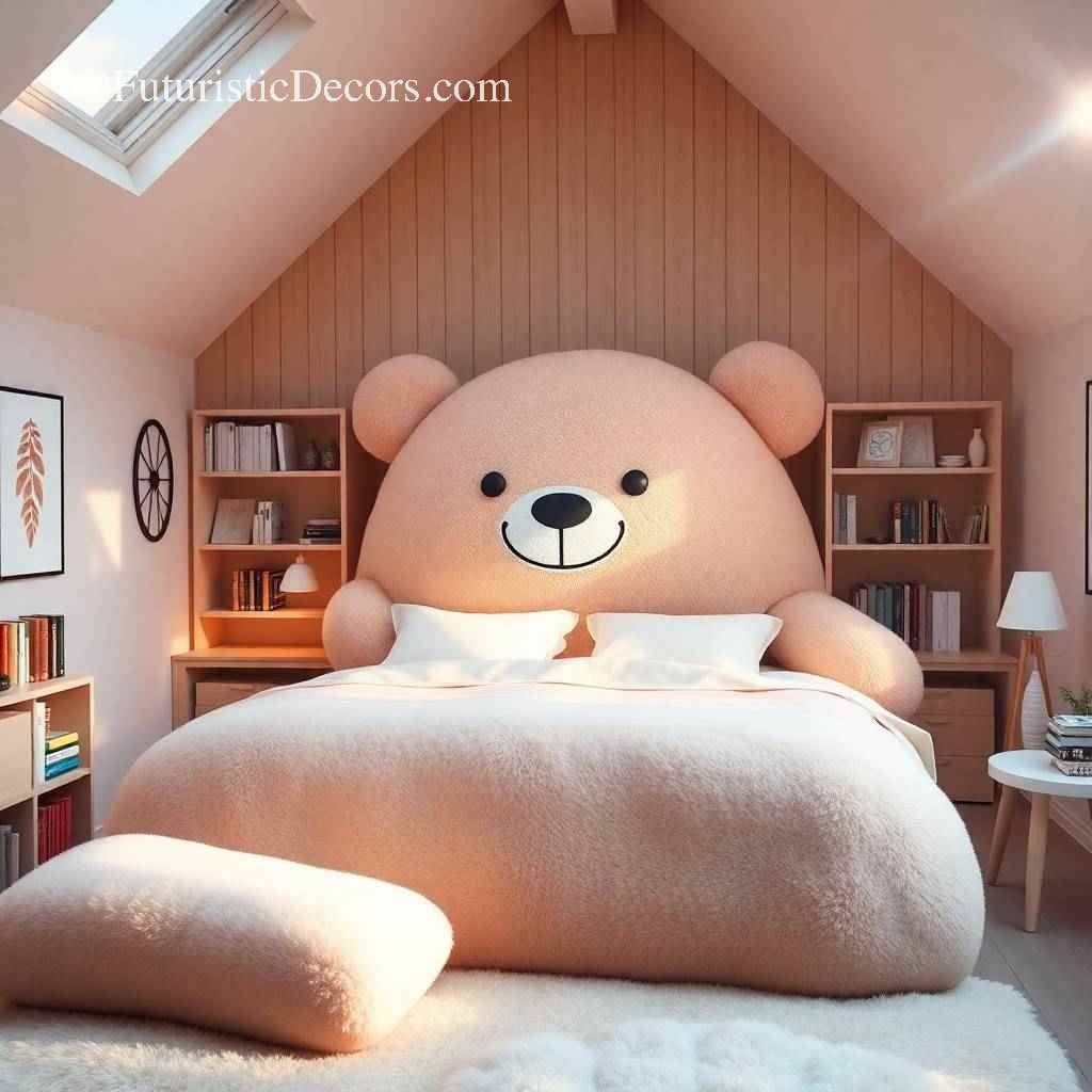 Cozy Animals Oversized Plush Beds