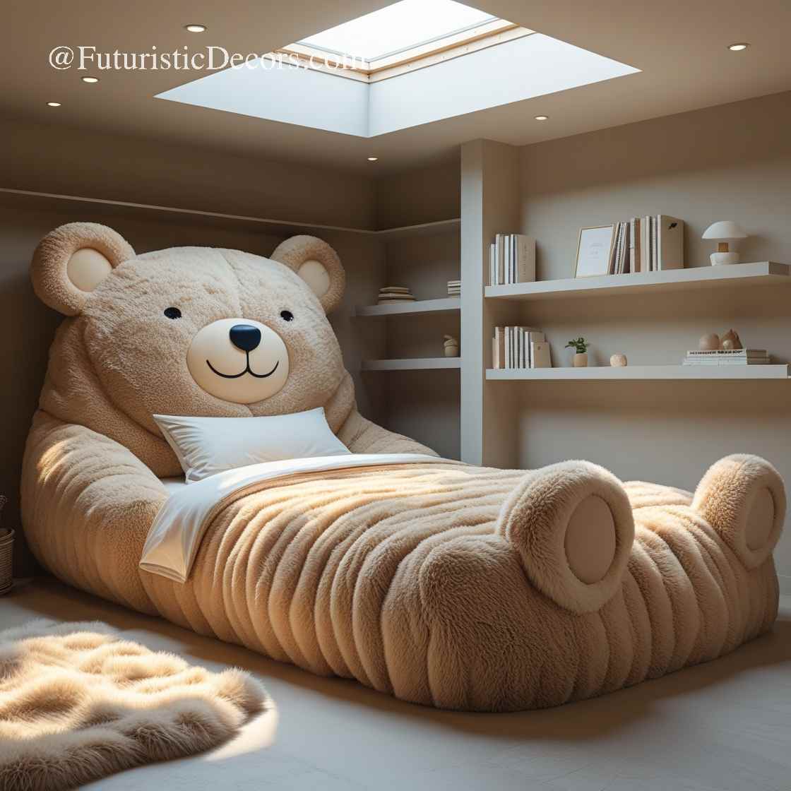 Cozy Animals Oversized Plush Beds