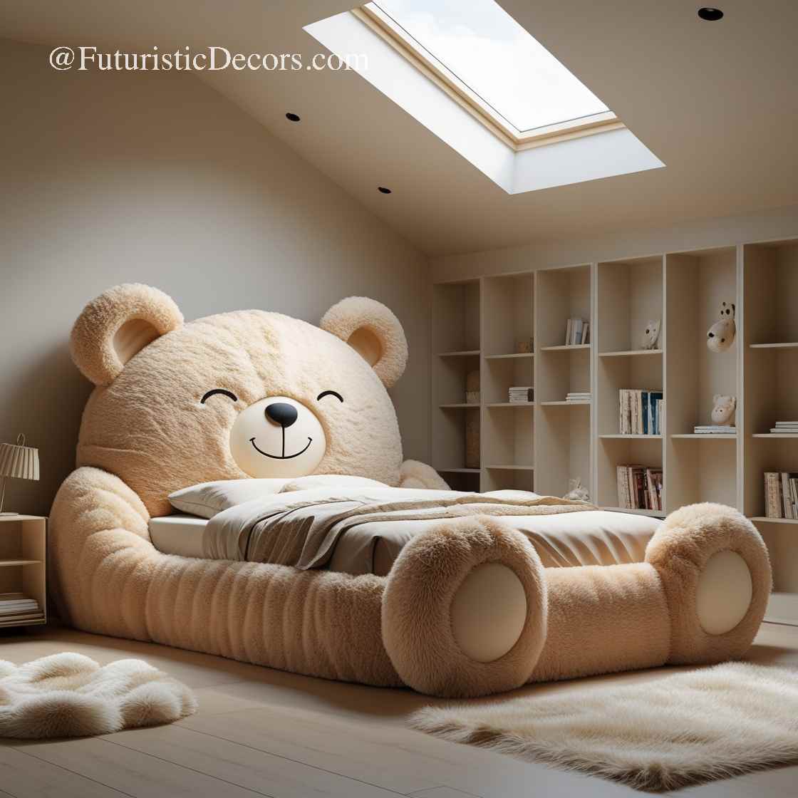 Cozy Animals Oversized Plush Beds