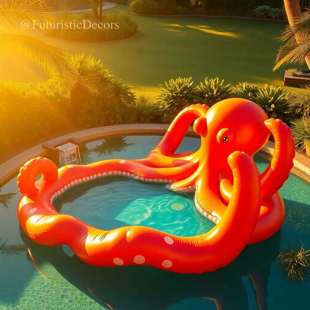 Giant Sea Creature Inflatable Pools