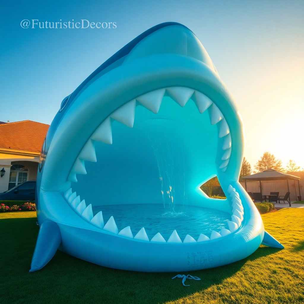 Giant Sea Creature Inflatable Pools